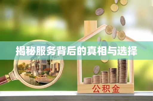 洋山揭秘服务背后的真相与选择