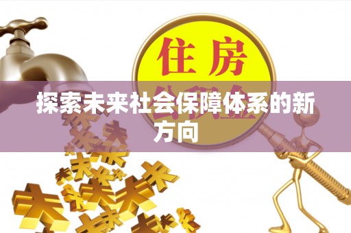 洋山探索未来社会保障体系的新方向