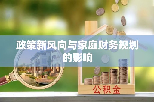 洋山政策新风向与家庭财务规划的影响