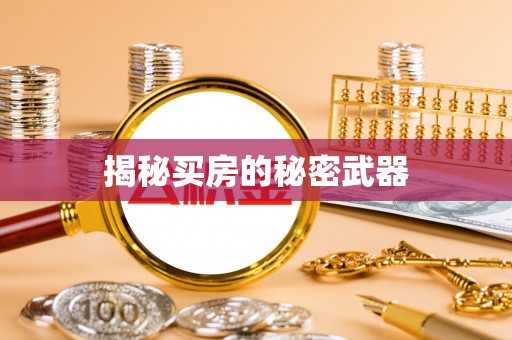 洋山揭秘买房的秘密武器