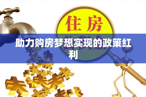 洋山助力购房梦想实现的政策红利