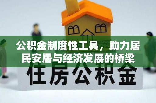 洋山公积金制度性工具，助力居民安居与经济发展的桥梁