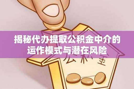 洋山揭秘代办提取公积金中介的运作模式与潜在风险