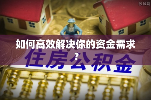 洋山如何高效解决你的资金需求？
