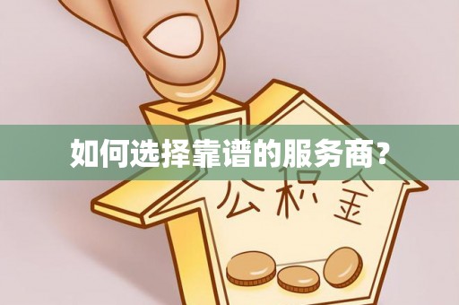 洋山如何选择靠谱的服务商？