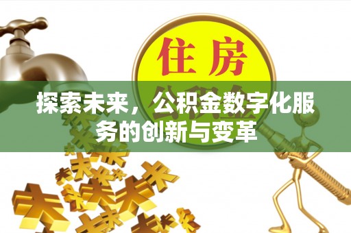 洋山探索未来，公积金数字化服务的创新与变革