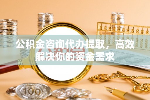 洋山公积金咨询代办提取，高效解决你的资金需求