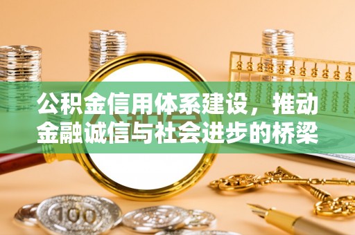洋山公积金信用体系建设，推动金融诚信与社会进步的桥梁