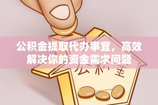 洋山公积金提取代办事宜，高效解决你的资金需求问题