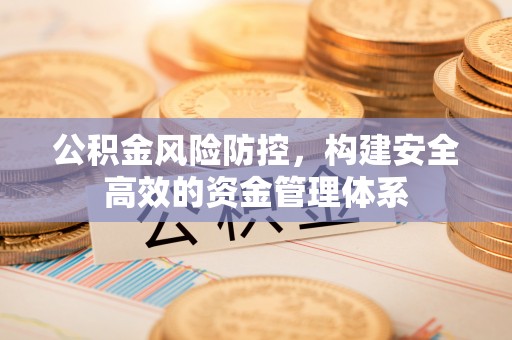 洋山公积金风险防控，构建安全高效的资金管理体系