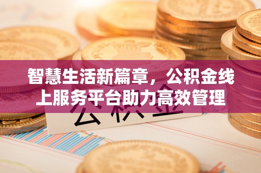 洋山智慧生活新篇章，公积金线上服务平台助力高效管理
