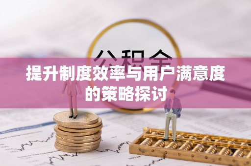 洋山提升制度效率与用户满意度的策略探讨