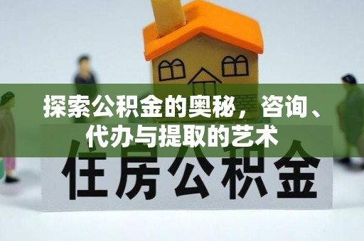 洋山探索公积金的奥秘，咨询、代办与提取的艺术